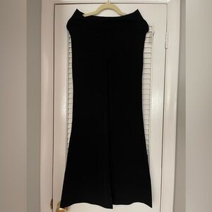 Old Navy Extra-High Waisted PowerChill Super-Flare Black Leggings